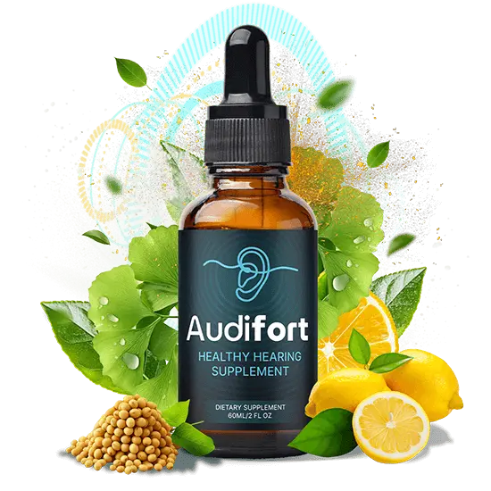 AudiFort dietary supplement bottle